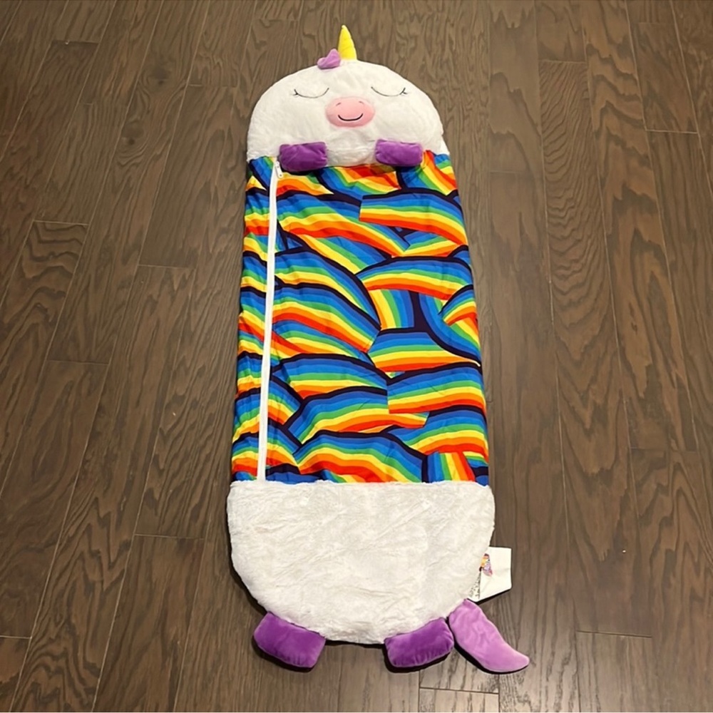 Happy Nappers Kids Sleeping Bag Unicorn Pillow
Rainbow Pattern